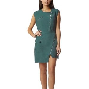 Avec Les Filles Asymmetrical Mini Dress Size 10